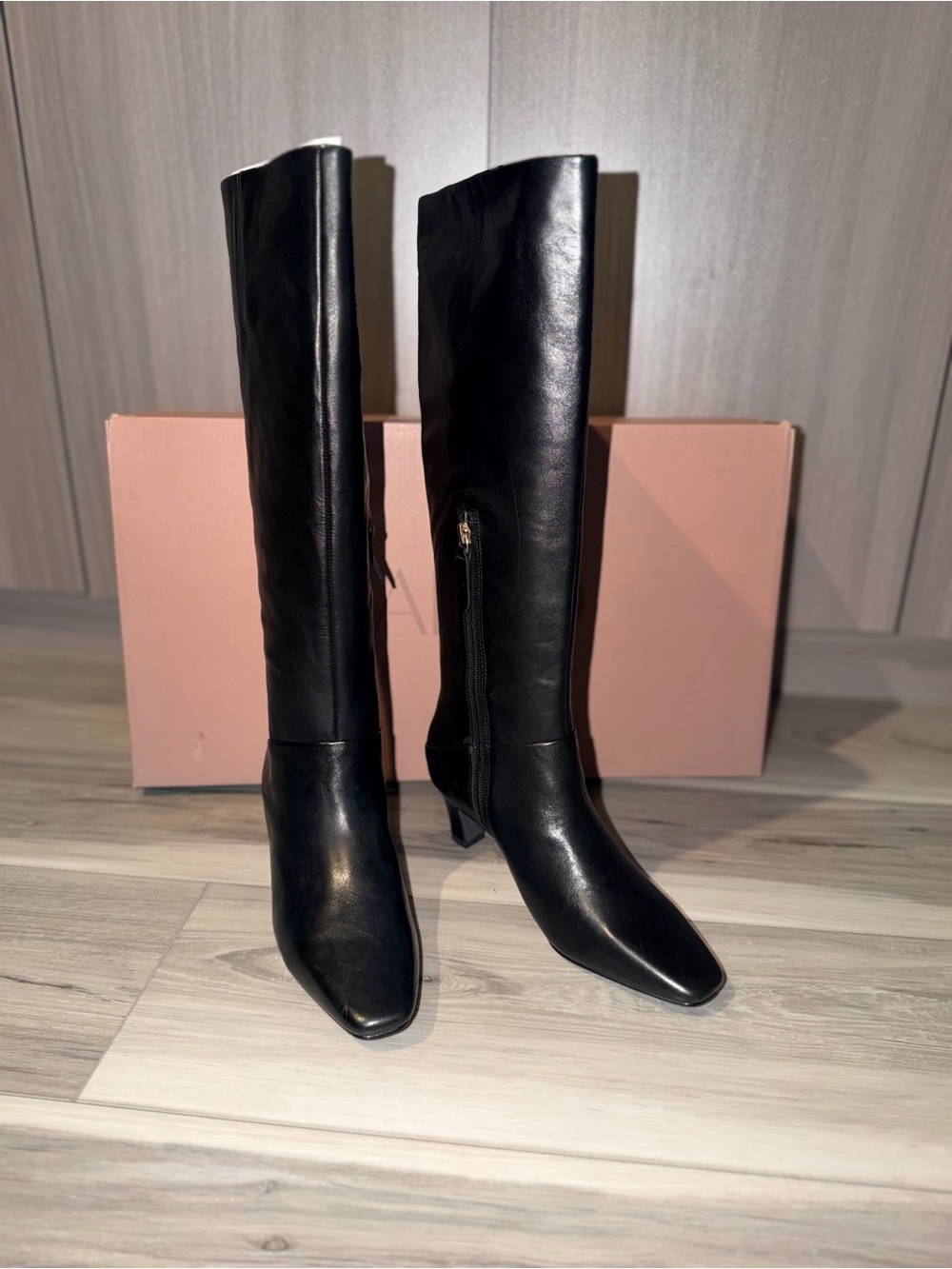 Franco Sarto A-ANDRIA, BLack pointed boots
